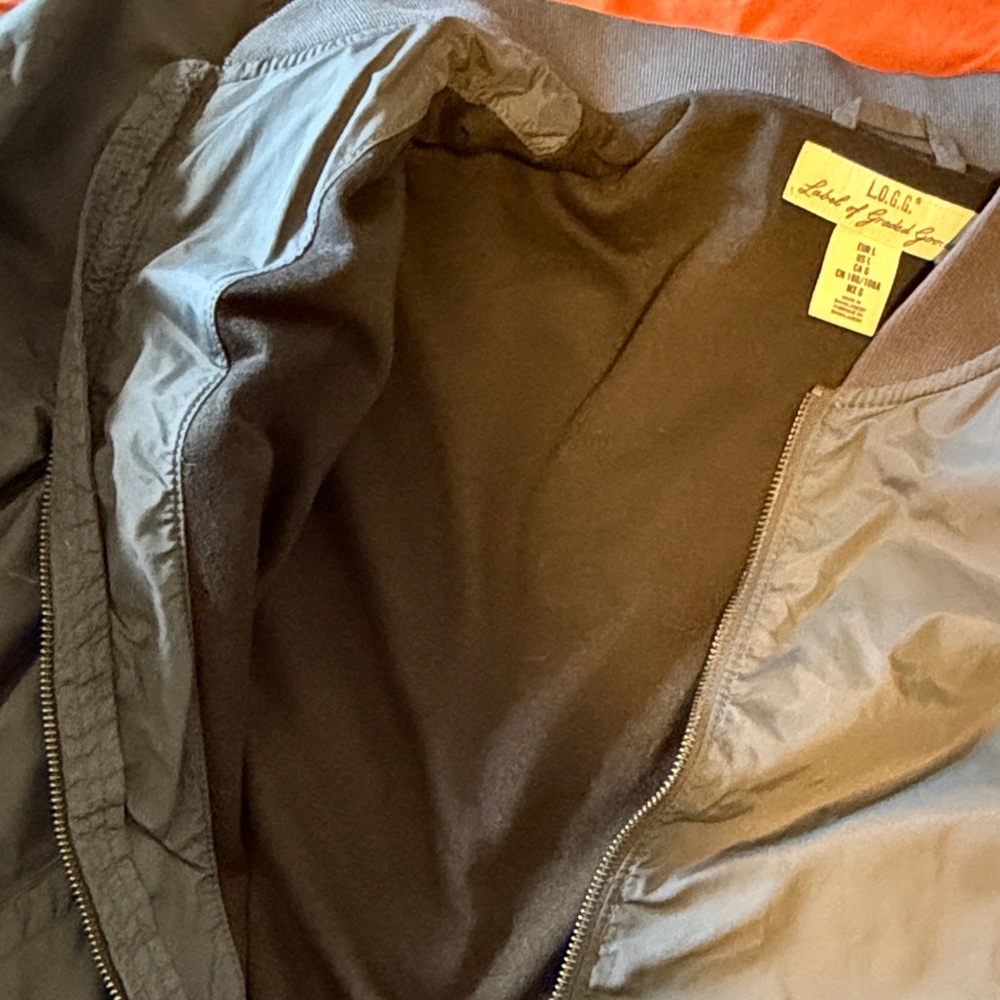 H&M Dark Gray Bomber Jacket - Picture 3 of 3